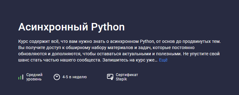 [Павел Хошев] [Stepik] Асинхронный Python (2023)_0.png